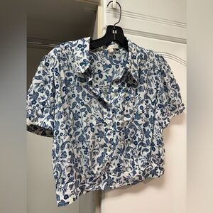 Favorite Daughter Cropped Blouse